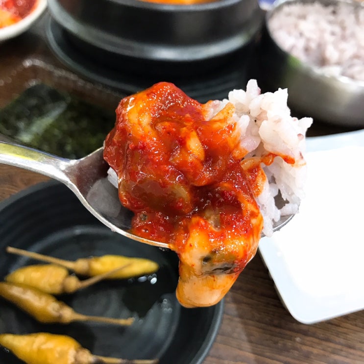  서산휴게소맛집 메뉴 가격 / 이영자서산휴게소 어리굴젓백반 & 사과돈까스 상세후기