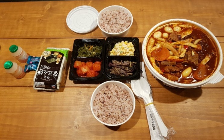  평택 송탄 야식 배달 맛집, 갈비찜해도돼지