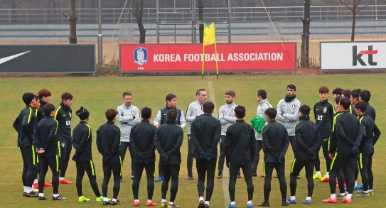  한국VS콜롬비아 축구 국내대표 평가전