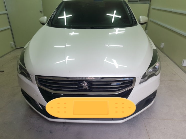  퓨조-앞,뒷범퍼/부분도색 (부산범퍼도색)
