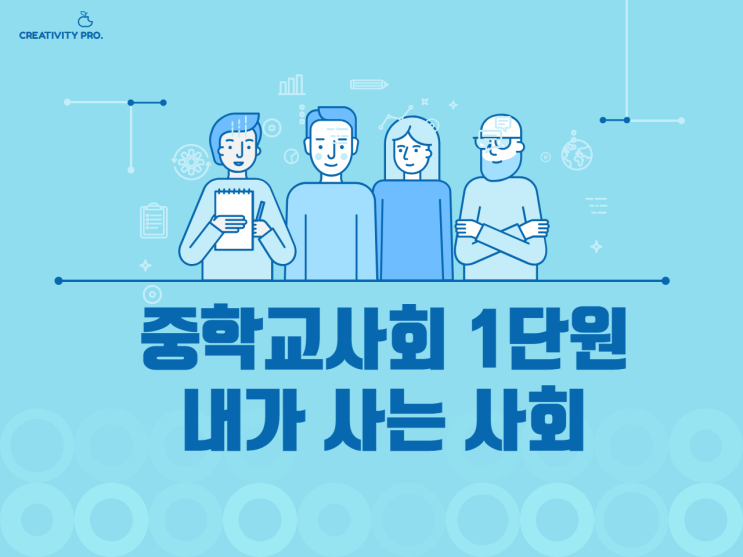  중학교 사회 1단원 내가 사는 세계