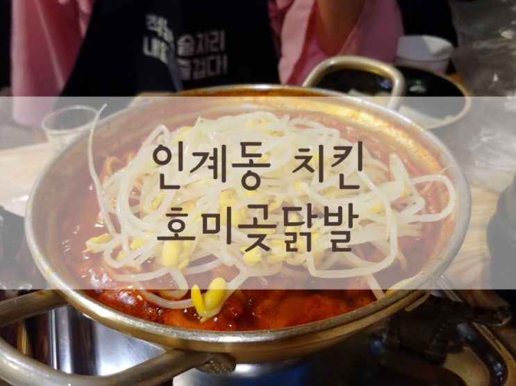  인계동 치킨 조용한 술집 모임 장소로 호미곶닭발!!