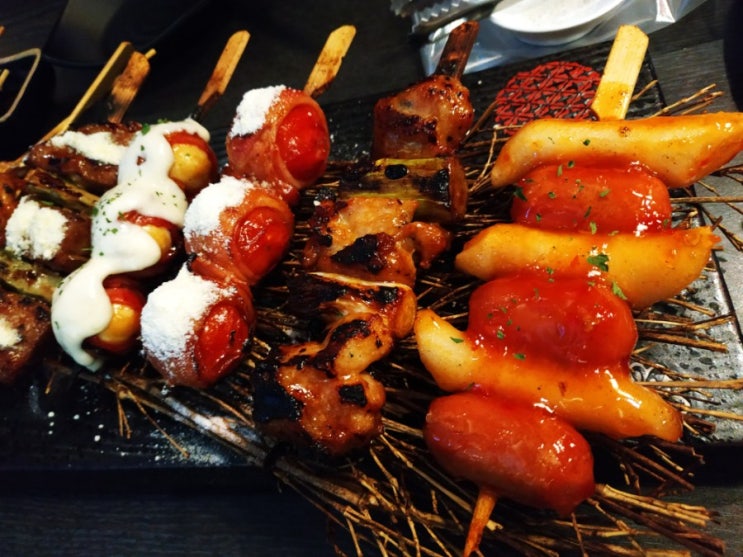  공덕동맛집:공덕역술집:막내 쉐프가 6년차 화산공 꼬치집