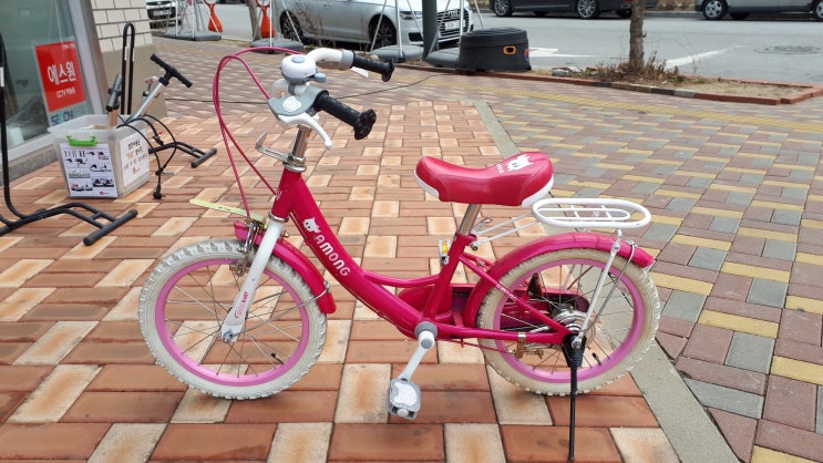 원주 어린이 중고 자전거 16인치 핑크 - 원주 혁신도시 삼천리자전거 원주혁신점