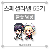  [KMS 캐시] 메이플스토리 로얄스타일 스페셜라벨(스라벨) 65기 : 불꽃 탐정