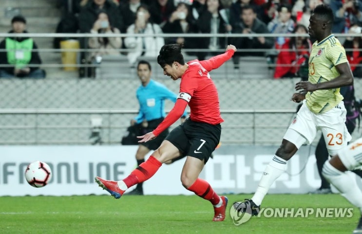  (중국반응) 한국 콜롬비아에 2-1 승리, 손흥민, 이재성 골 해외 중국 반응