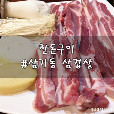  용인 처인구 생삼겹살, 가족모임은 삼가동 한돈구이