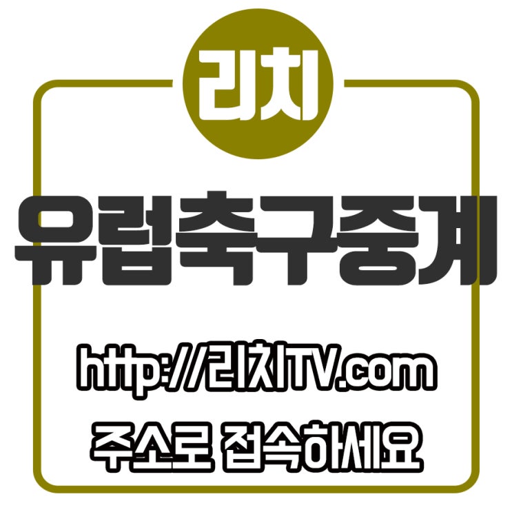 유로 축구중계방송 보는곳은 어떤 일정도 무료인 리치TV가 좋을꺼에요!!