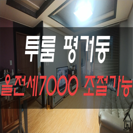 [진주공실요] 평거동 투룸 이만한 사이즈 찾기 힘듭니다!