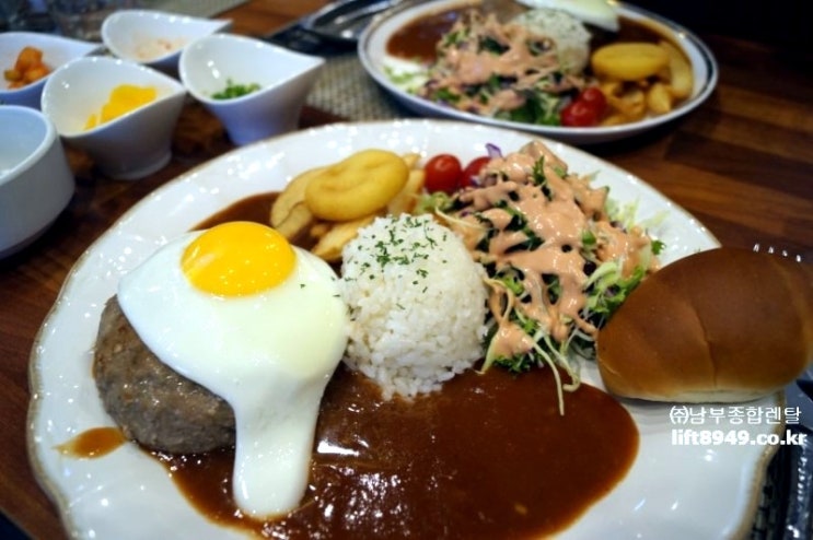 진주 문산 맛집 부부경양식 햄버거스테이크