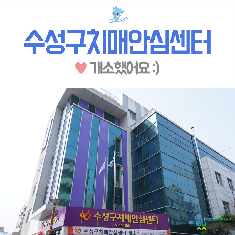[수성구치매안심센터 개소] 환자와 가족들에게 힘이 될게요! - 대구 치매 지원센터, 치매 지....