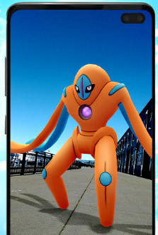  포켓몬고 테오키스(Deoxys) 방어폼(defense form) 레이드 영상