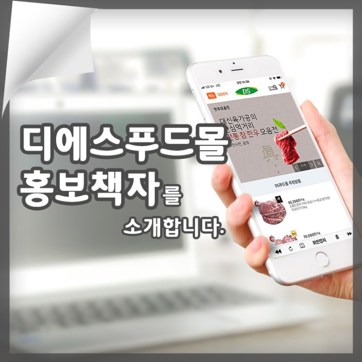[축산물도매쇼핑몰]디에스푸드몰 홍보책자 소개