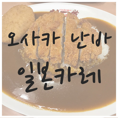  오사카 난바 맛집! 일본카레 먹는다면~ <카레당(カレー堂)>