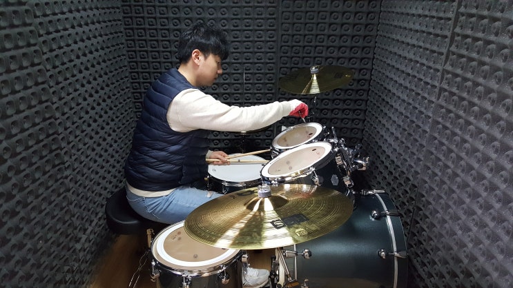  [천안 악기점 뮤직센터] 천안 한마음 고등학교 드럼 설치
