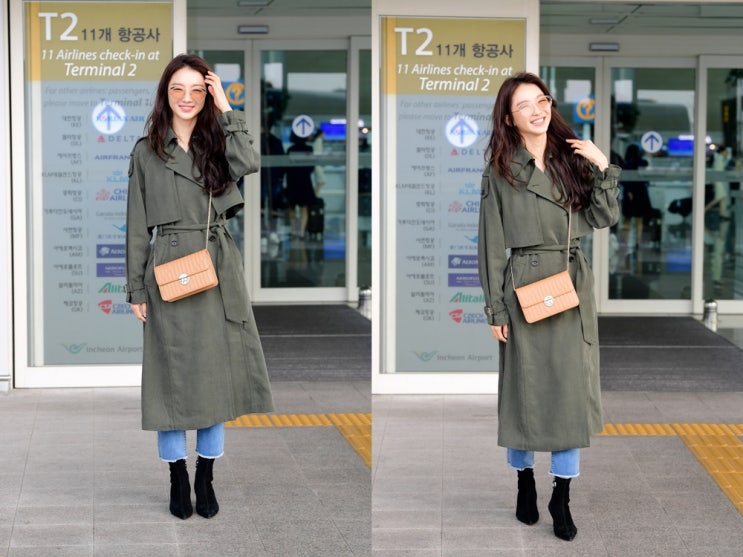 장희진 공항패션 VIEU 선글라스 코디 추천 장희진 공항패션 VIEU 선글라스 코디 추천
