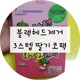 딸기코팩으로 블랙헤드제거를 할 수 있을까 ?