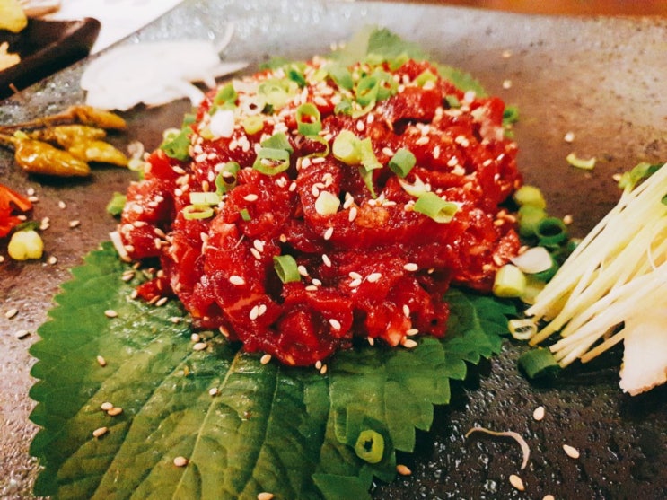  [오산맛집] 갓잡은 육회를 맛보고 싶다면 육회한녀석들