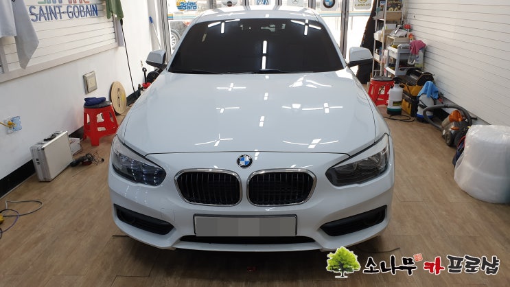  BMW 118D 아틀란네비 아이퓨리 공기 청청기 장착