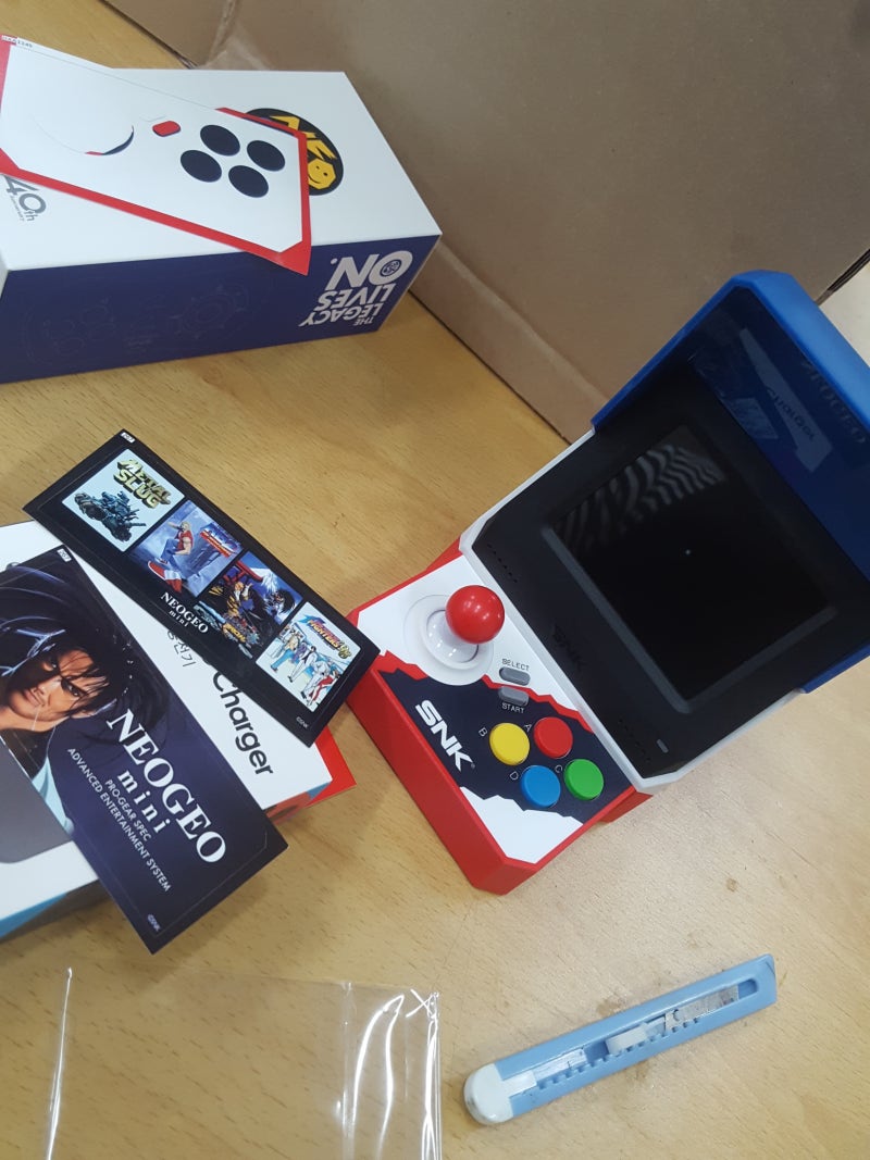 미니 네오지오 Snk40주년 실행 가동기 메탈슬러그1,2,3, 아랑전설, 사무라이스피리츠, 킹오브파이터 /게임기 추천 : 네이버 블로그