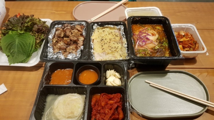  평택 송탄 서정동 야식 배달 맛집, 오성족발보쌈