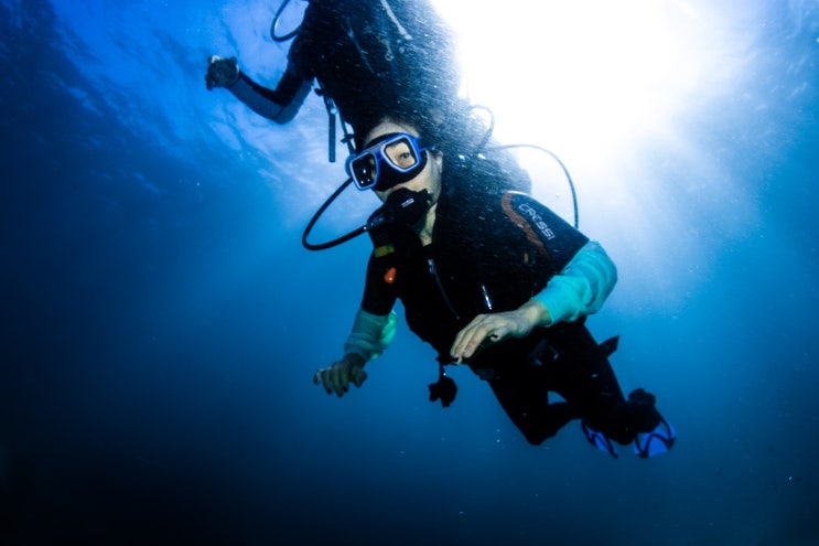 보라카이 스쿠버 체험다이빙은 블루핀다이브센터!