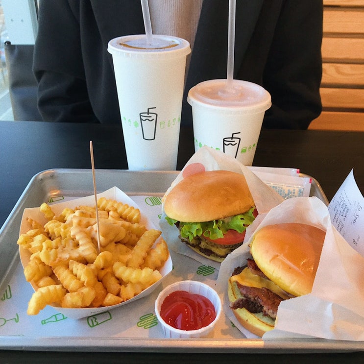  트리플스트리트 맛집 쉑쉑버거, Shakeshack 쉐이크쉑 송도점
