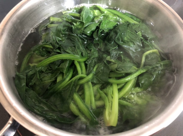  시금치손질,시금치데치기, 시금치데치는법, 시금치데치는시간