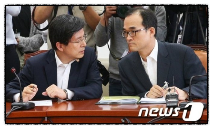  김학의 무혐의 처리 1.2차 모두 법무부 장관은 황교안, 김학의 부하였던 여환섭을 수사단장으로 세운 문무일 검찰총장 