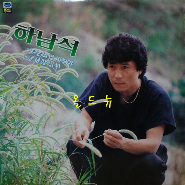  하남석 우는 아인 바보야 지구레코드 전속 1집 밤에 떠난 여인 김홍규 LP 레코드 앨범 중고 음반 엘피 올드뉴