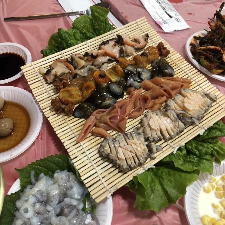  여수/해양공원/수산공판장/해물모듬/회/쫑포/여행/맛집