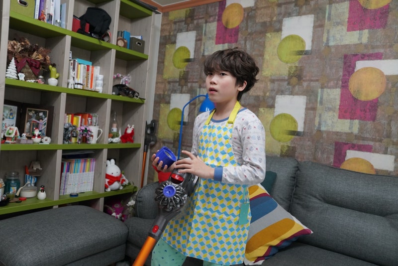 초등학생 앞치마 수아베라망 방수기능 실용까지 ~!