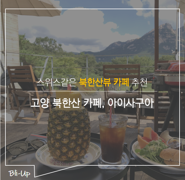 [고양/북한산] 북한산 최고 전망 카페 - 아이사구아 (인스타용 강추)