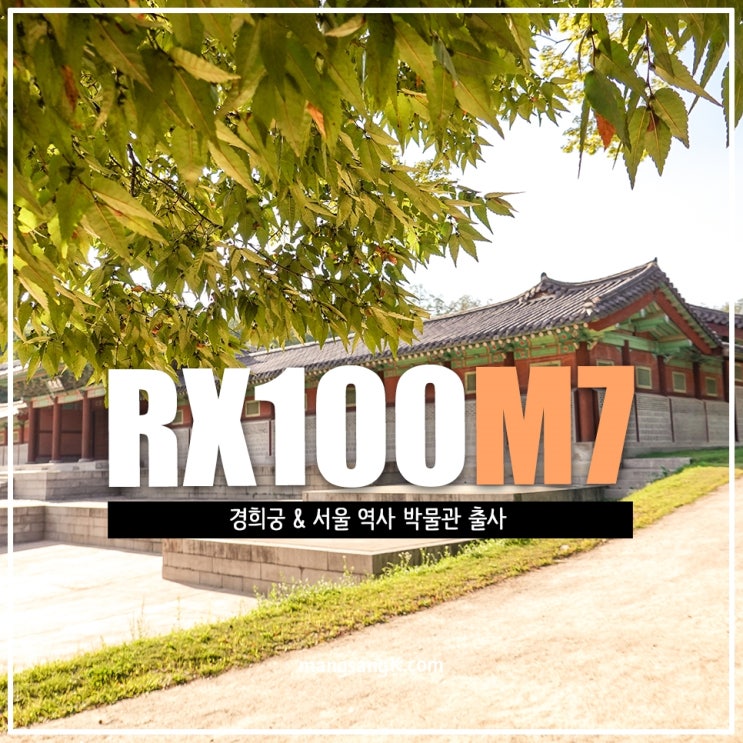 컴팩트카메라 RX100M7 서울역사박물관 경희궁 출사