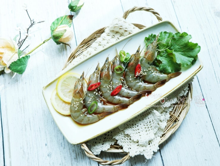  간장새우장 만들기  새우 손질법 간장새우 맛있게 만드는 법