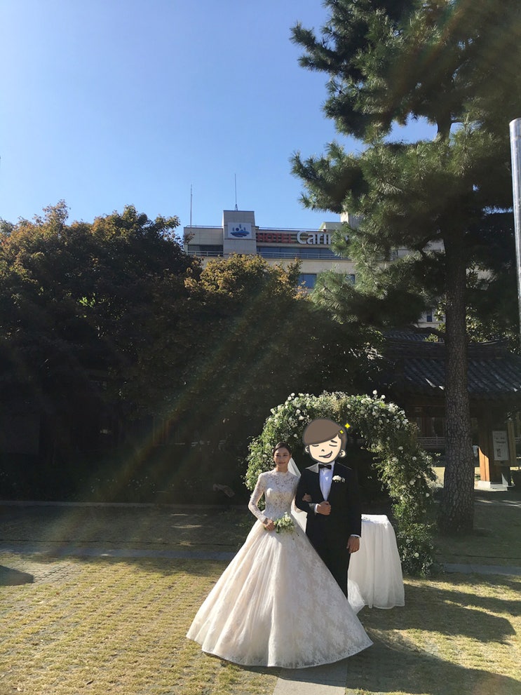  나의 결혼 이야기 : 10월 야외 결혼식 '부산 농심호텔'