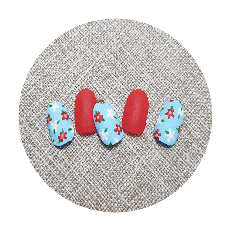  06. 꽃 네일아트 4