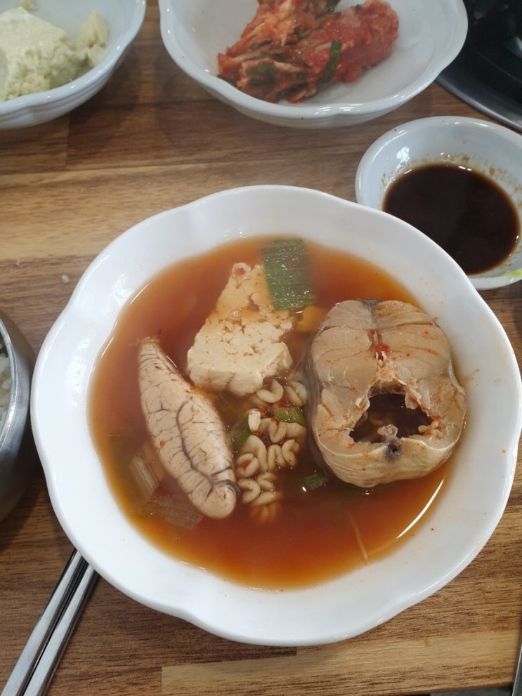  비내리는날 [맛고을동태탕]..맛있게 먹었어요^^