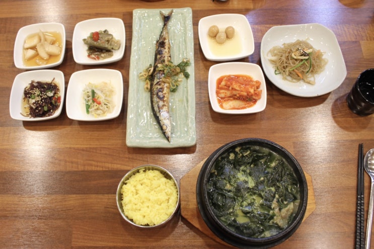  광양항맛집,이순신대교맛집 오복미역광양점 보양식 먹고왔어요