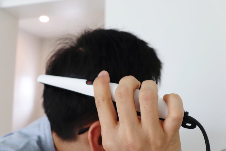  남자고데기 남자다운고데빗 초간단 스타일링 완성!
