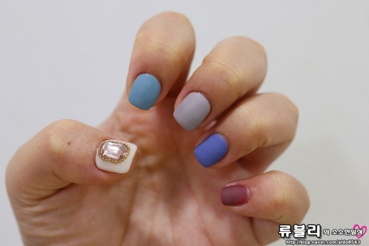 창원 상남동 네일샵 무광네일로 가을느낌 뿜뿜