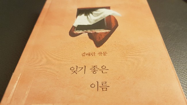  잊기 좋은 이름, 김애란 산문, 열림원, 2019