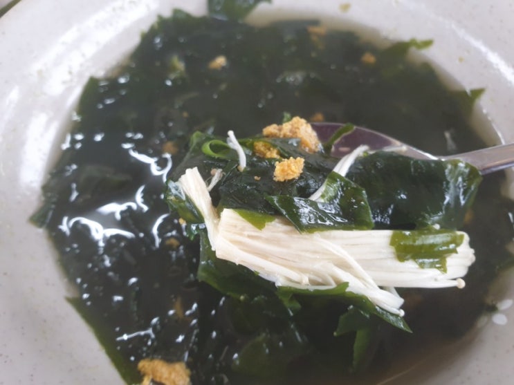  제주도 애월맛집 곽지 해수욕장 맛집 곽지 해녀의집 성게 미역국
