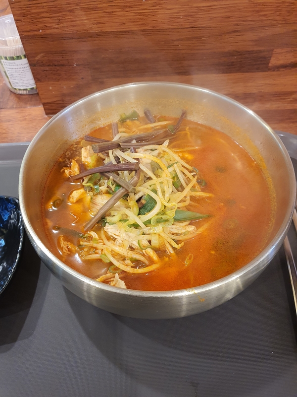  미금역맛집 혼밥으로 먹기좋은 황금바가지 닭개장 매콤매콤