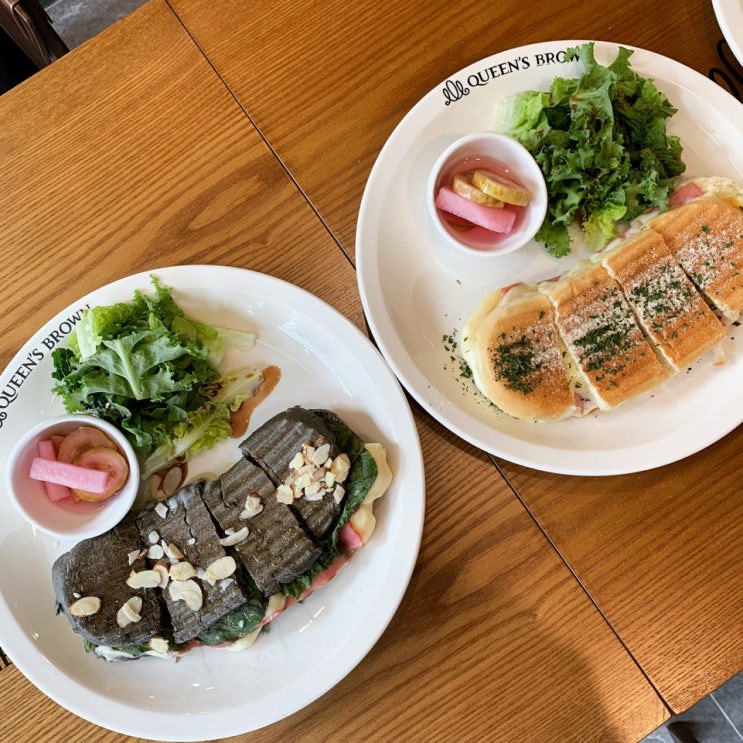  배곧브런치/배곧카페 퀸즈브라운 솔직후기! 분위기도 맛도 최고!
