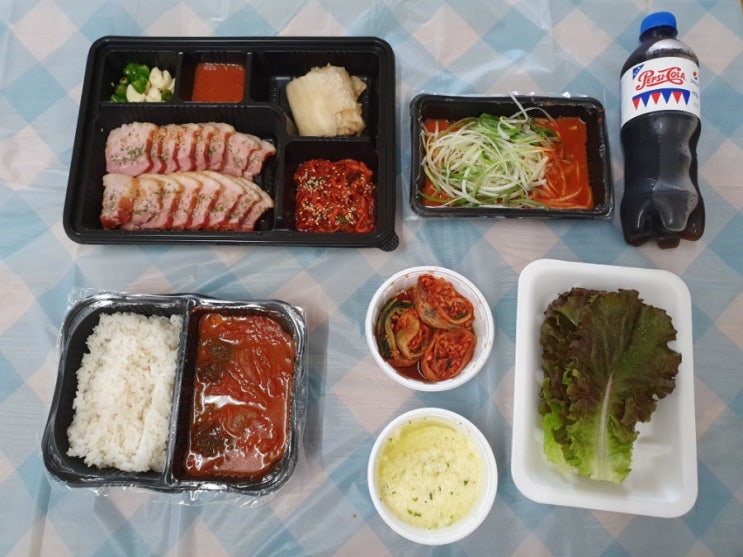  갈마동 도시락 :) 황제 1인도시락 든든하고 맛있어~!