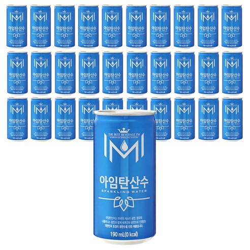  아임탄산수, 190ml, 30개