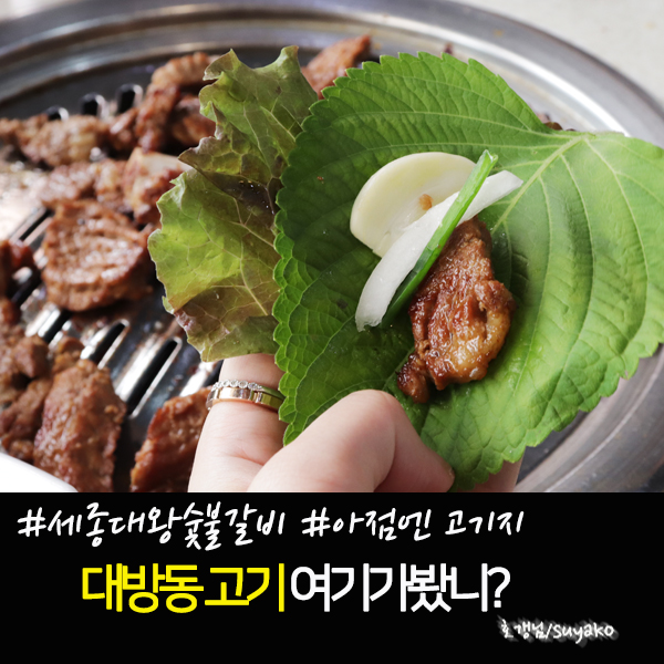  서울 대방동 고기 맛집 세종대왕숯불갈비