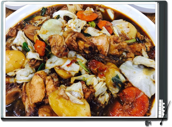  안동찜닭골목맛집이 있는 안동밀레니엄찜닭에서 맛있게 먹었어요!