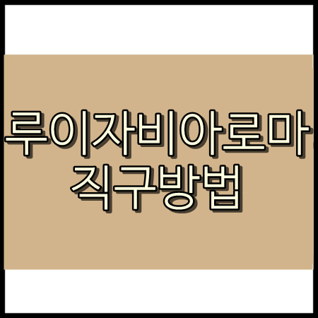  루이자비아로마 직구방법 + 25% 추가 할인코드